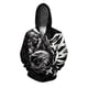 thumbnail image 4 of Sudadera con capucha y cremallera para hombre, sudadera con capucha con estampado de águila para hombre, sudadera nueva de moda, sudadera con capucha con estampado delicado, ropa, 4 of 5