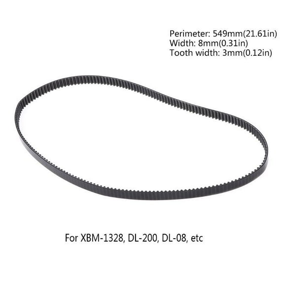 OOKWE Automatic Bread Maker Machine Belt Band Strap Perimeter 549mm For XBM-1328 Tools