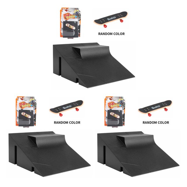 Tholdsy Color Random Fingerboard Set Mini Skateboard Deck Kit Fingerboard Starter Kit Adultos Niños Juguete, 1810-10A Type1 NO1 Tholdsy CBP046235