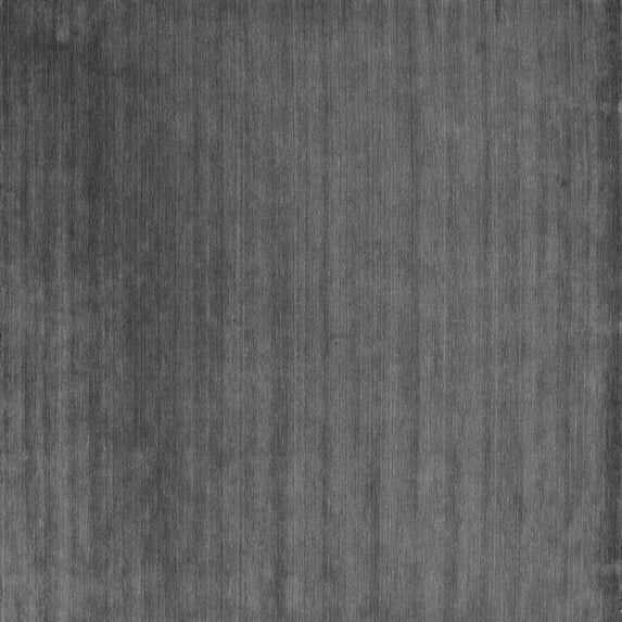 Ahgly Company Indoor Square Abstract Gray Contemporary Area Rugs, 5' Square