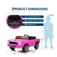 thumbnail image 6 of CazToi Licensed Shelby GT350 Kids 24V Ride On Toy 4WD 2 Seater Electric Car, 6 of 7