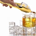 thumbnail image 4 of Pinzas para buffet XEVOM, acero inoxidable dorado, 23 cm, paquete de 4, 4 of 7