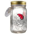 thumbnail image 2 of Butterfly Collection Jar Lamp Flying Butterfly with LED Lights for Family and Friends Gift, 2 of 2