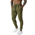 thumbnail image 2 of Men’s Athletic Jogger Pants Drawstring Waist Tapered Fit Stretch Fabric Casual Gym Workout Trousers with Pockets, 2 of 4