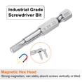 thumbnail image 4 of Puntas de destornillador de acero de grado industrial Uxcell Hex Head Wrench Drill Bit 4mm x 50mm, 4 of 6