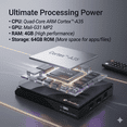 thumbnail image 4 of vSeeBox V3 Plus Android 11 TV Box, 4GB RAM 64GB Storage, 4 of 5