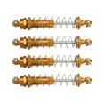 thumbnail image 1 of Juego de amortiguadores traseros delanteros amortiguadores traseros delanteros aleación de aluminio acero resistente a la oxidación tamaño estándar 4 Uds telescópico para ANGGREK  Otros, 1 of 8