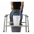 thumbnail image 3 of Medline Commode Liners with Absorbent Pad case of 72, 3 of 5