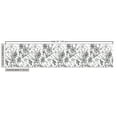 thumbnail image 3 of Floral Sofa Upholstery Fabric by the Yard, Detailed Daffodil Narcissus Sketch Greyscale Tones Botanical Illustration, Decorative Fabric for DIY and Home Accents, Dimgray and Grey by Ambesonne, 3 of 5