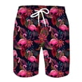 thumbnail image 3 of Brythos Men's Board Shorts,Quick-Drying Elastic Waist Beach Shorts,Drawstring Board Shorts Breathable Beachwear,Multicolor,S, 3 of 5