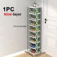thumbnail image 3 of 1pc Stackable Shoe Rack for Small Spaces - Easy to Assemble and Organize Your Footwear, 3 of 5