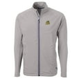 thumbnail image 2 of Men's Cutter & Buck Gray Bryant Bulldogs Big & Tall Adapt Eco Knit Hybrid Recycled Full-Zip Jacket, 2 of 3