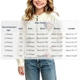 thumbnail image 4 of Auroural Girls Cardigan 7-8 Open Front Girls Heart Patch Knit Cardigan Long Sleeve Colorful Button Down Crew Neck Sweater Coat Kids 1-10 Years, 4 of 9