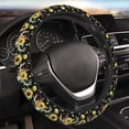 thumbnail image 4 of Uemuo Printed Car Elastic Steering Wheel Cover - Universal Car Accessory for Diverse Cars Anti-Slip, and Comfortable- 15", 4 of 8