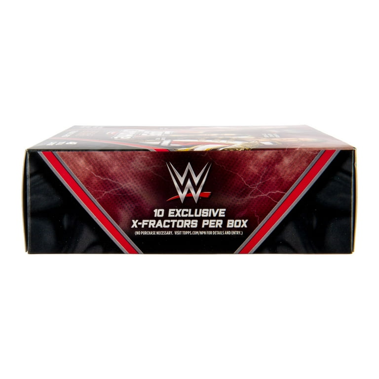 wwe topps booster box 2025 Universe Blaster Topps Chrome WWE combines the signature shine and technology of Chrome with the larger WWE Wrestling Topps Slam Attax