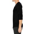 thumbnail image 2 of Hat and Beyond Men's Baseball Raglan 3/4 Sleeve Plain Jersey Team Uniform Athletic T-Shirts, 2 of 7