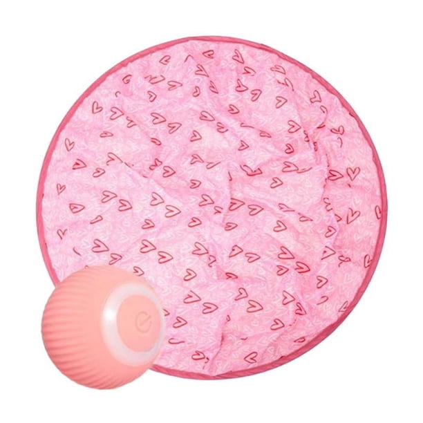 Juguete interactivo de caza simulada para gatos, creativo y de rápido movimiento. Rosa