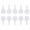 Circular, variant on Ywmsfl 10Pcs Double Side Erasable Paddles Small Handheld Whiteboards Auction Paddles