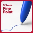 thumbnail image 3 of Staples TRU RED Retractable Quick Dry Gel Pens Fine Point 0.5mm Blue DZ TR54490, 3 of 9
