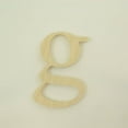 thumbnail image 4 of Package of 1, 14 Inch X 1" Thickness Baltic Birch Wood Letter g in The Times New Roman Font, Thick, Lower Case for Art & Craft Project, Made in USA, 4 of 4