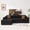 Black, variant on Sailvan 108"" L-Shape Sectional Sofa, Modular Boneless Cloud Couch with Oversized Chaise, Deep Seat Memory Foam, No Assembly Required