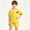 Yellow, variant on ITSAME Boys Summer Outfit Sets Crewneck T-Shirt and Shorts 2-Piece Kids Loose Casual Clothes Purple Size 12-18M