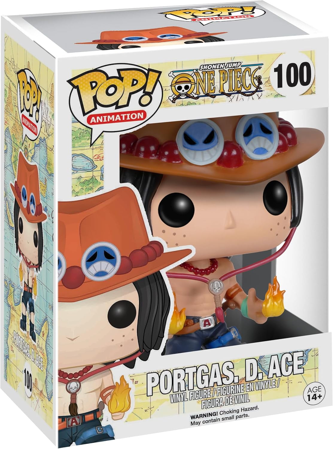 P.O.P ONE PIECE PORTGAS D. ACE 限定版 Amazon.com: POP One Piece - Portgas D. Ace Funko Pop! Vinyl Figure