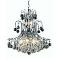 thumbnail image 1 of Elegant Lighting Toureg 19" 10 Light Spectra Crystal Chandelier, 1 of 1