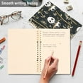 thumbnail image 5 of WOBOGO Cute Panda Notebook College Horizontal Grid Paper Ink Spill Resistant Water Resistant Cover 8.3x5.7x0.4in, 5 of 8