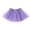 03#Wine, variant on Tutu Skirts for Women Girls Adult Elastic 3 Layered Tulle Tutu Skirt with Sequin Stars Retro 80's Bubble Skirt White