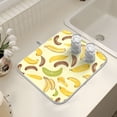thumbnail image 7 of Ryvnso Yellow Banana Dish Drying Mat for Kitchen Countertop 16x18 Small Dish Pad Drainer Rack Dish Sink Mats, 7 of 7