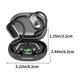 thumbnail image 3 of Auriculares inalámbricos Bluetooth 5.3 que no se colocan en la oreja, se cuelgan de la oreja, muestran potencia, transmisión de sonido direccional, reducción de ruido de llamadas y largo Akmoler, 3 of 8