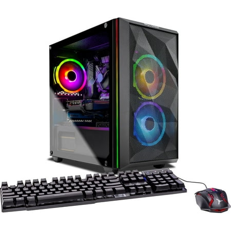 Skytech Chronos Mini Gaming PC Desktop, Intel i3 10105F, Arc A380, 500GB SSD, 16GB RAM, Windows 11