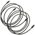 thumbnail image 5 of CIMAXIC Optical Audio Cable Black for TV High-Definition Sound Quality 4Pcs, 5 of 6