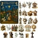 thumbnail image 4 of Advent Calendar Path to Bethlehem, wooden, 24 days, handcrafted, collectible, foldable, metal stand, for bedroom, high-quality, decorative, religious celebration, premium craftsmanship,, 4 of 4