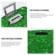 thumbnail image 3 of Balery Green Glitter Funda de equipaje, fundas para maletas, elástica, lavable, protector de maletas, compatible con maletas de 18 a 32 pulgadas-X-Large, 3 of 7