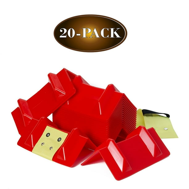 Vee Board Carryon Pack of 20 Red VBoards, Cargo Load Corner Edge