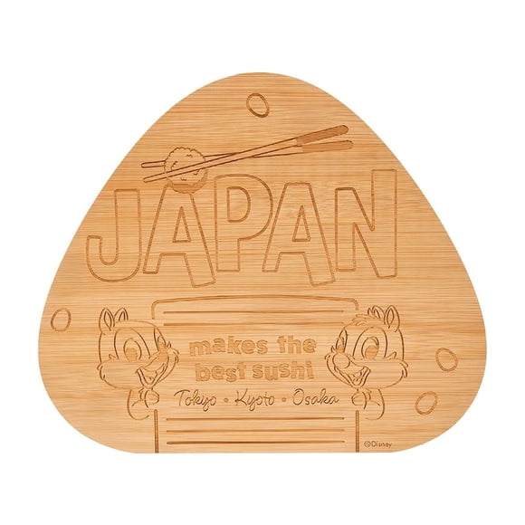 Tabla Disney Mickey de Bambú en Forma de Sushi para Picar