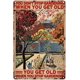 thumbnail image 1 of Retro Vintage Metal Tin Sign You Don't Stop Gardening When You're Old Sign Poster for Home Garden Kitchen Bar Cafe Restaurant Garage Wall Decor 16x12 Inch, 1 of 4