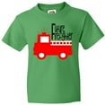 thumbnail image 3 of Inktastic Future Firefighter Cute Red Firetruck Youth T-Shirt, 3 of 5
