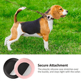 thumbnail image 4 of Support de Collier, pour Air Tag Support de Collier Compatible pour GPS Tracker, Lot de 6 Noir et Rose, 4 of 4