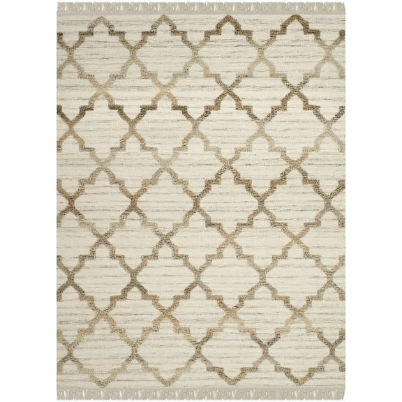 SAFAVIEH Kenya Charmaine Trellis Area Rug, Natural, 5' x 8'