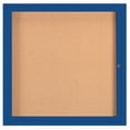 thumbnail image 1 of Aarco Products DCC3636RIB Illuminé Panneau d'Affichage Fermé - Bleu, 1 of 1