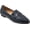 Navy Leather, variant on Adult Womens Emotion Loafer Flats
