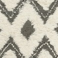 thumbnail image 6 of SAFAVIEH Kenya Jannine Geometric Diamonds Fringe Area Rug, Black/Ivory, 5' x 8', 6 of 6