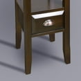 thumbnail image 3 of Casual Home 2-Tier Tall Side Table with Drawer - Java, 3 of 12