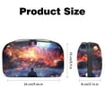 thumbnail image 5 of Galaxy Waterproof Oxford Fabric USB Organizer Storage Box Charger Phone Case Cell Phone Cord Organizer 5.9x9.44x3.14 in., 5 of 6