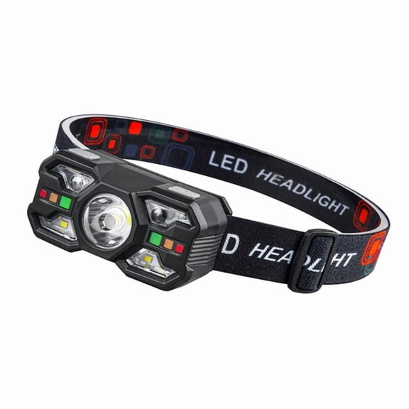 Induction LED Headlamp Rechargeable IR Motion Sensor Head Lamp Camping Night Fishing Cycling Portable Headlight