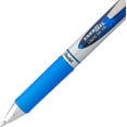 thumbnail image 2 of Pack de 6 bolígrafos Pentel EnerGel Deluxe RTX retráctiles de gel 0.7 mm tinta azul, 2 of 4