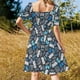 thumbnail image 5 of Flamingo - Vestido de manga corta Pink Panic para mujer Vestido de verano para mujer Vestidos para ocasiones formales, 5 of 7